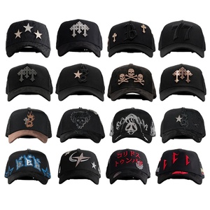 หมวกแก๊ปเบสบอลลายทางปักทองคำ รุ่น 2026 Stock G5 Barbas Beard Hats ทรง 5 แฉก โครงสร้างแข็งแรง ติดกระดุมแบบ Single Breasted สไตล์สปอร์ต - Product Image 1