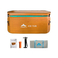 Baignoire de récupération pliable et portable en PVC pour athlètes, piscine à glace gonflable pour la maison, la salle de sport et l'extérieur, garantie 2 ans