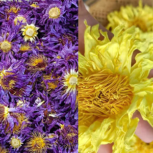 Tè essiccato al fiore di loto blu naturale essiccato cinese tè ai fiori di loto blu essiccati biologici tè EU Nymphaea caerulea Standard - Product Image 6