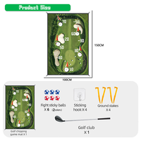 Jeu de balles interactives de golf direct d'usine jouet pour enfants jeu intérieur extérieur pour adultes équipement de jeu extérieur ensemble intérieur