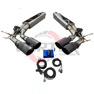 ระบบท่อไอเสีย Vortex Valvetronic Performance สำหรับรถยนต์ Mercedes Benz G-Wagon W463 W463A G550 G500 แบบปลายท่อออกด้านข้าง - Product Image 4