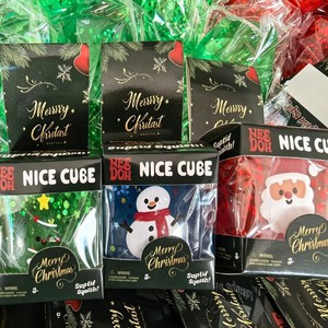 Juguete antiestrés de descompresión con forma de cubo de hielo y caramelo Le Malt, transfronterizo, para Navidad - Product Image 1