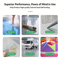Revêtement liquide époxy coloré pour sols et appareils électroménagers, anti-UV, imperméable, résistant à l'usure, auto-nivelant, application au pinceau