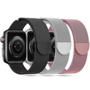 <span class=keywords><strong>Bracelet</strong></span> Sport Classique Eraysun en Acier Inoxydable pour <span class=keywords><strong>Apple</strong></span> <span class=keywords><strong>Watch</strong></span> Séries 11/10/9, <span class=keywords><strong>Bracelet</strong></span> Ultra 3 2, Bracelets de Montre en Métal 41/42/<span class=keywords><strong>44mm</strong></span> - Product Image 2