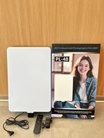 Panneau lumineux LED grand format 19 pouces, trois couleurs, accessoires d'éclairage vidéo, lampe de remplissage pour studio photo