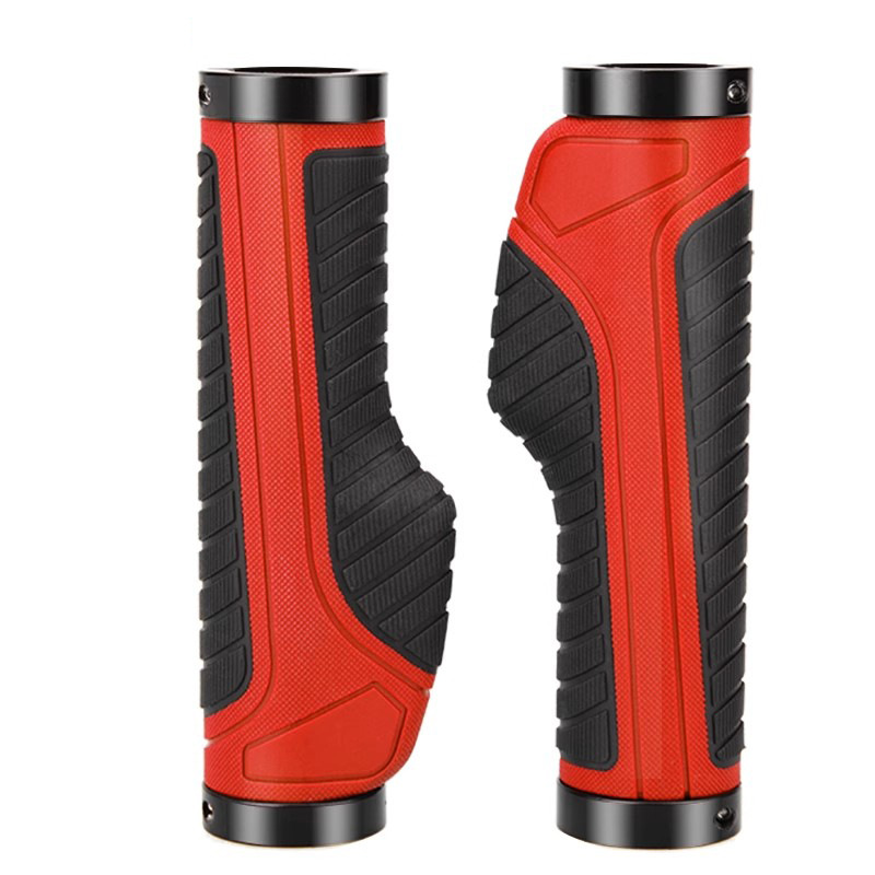 Upgraded ergonomics, dual-sided locking, black and red version