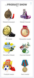 높은 품질 사용자 정의 금속 아연 합금 다이 캐스팅 돔 3d 골동품 실버 마무리 가톨릭 펜던트 메달 - Product Image 3