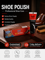 Betún para Zapatos Jinyang de 30g, Brillo Instantáneo, Fácil de Limpiar, Recubrimiento Uniforme, Cuidado del Calzado