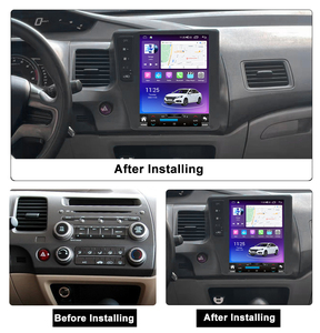 วิทยุติดรถยนต์ MEKEDE ขนาด 9.7 นิ้ว ระบบ Android Auto เครื่องเล่นวิดีโอหน้าจอสัมผัส 8 คอร์ รองรับ 4G LTE WIFI Car-play สำหรับรถยนต์ Honda Civic ปี 2004-2009 - Product Image 2