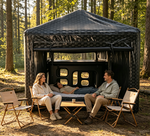<span class=keywords><strong>Tente</strong></span> gonflable portable en PVC pour camping, lit superposé gonflable, taille personnalisée, vente en gros d'usine - Product Image 4