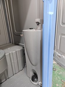 <span class=keywords><strong>Cabine</strong></span> de <span class=keywords><strong>douche</strong></span> et toilettes portables tout-en-un, unité de salle de bain portable pour le <span class=keywords><strong>camping</strong></span> en plein air, chantier de construction temporaire - Product Image 5