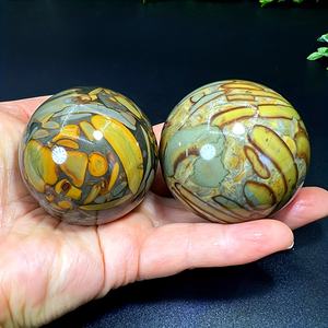 Wholesale Natural Nvwa Stone <b>Sphere</b>, <b>Crystal</b> Ball, Gift for Friends and Family Polished Quartz <b>Sphere</b> Feng Shui Home Decor Gift - Product Image 4