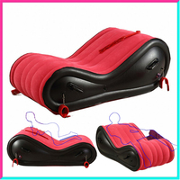 Canapé gonflable BDSM pour couples, mobilier sexuel pour positions amoureuses, chaises, menottes de bondage