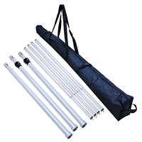 Arche de fond extensible en alliage d'aluminium pour mur de fleurs de mariage, rideau de fleurs en mousseline réglable, directement de l'usine