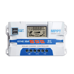 MPPT năng lượng mặt trời charge <span class=keywords><strong>controller</strong></span> với 30a-100a điện áp có thể điều chỉnh hiển thị kỹ thuật số tự động đầu vào cho nhà trạm chiếu sáng - Product Image 2