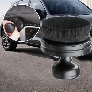 Brosse de polissage portable pour pneus, brosse de nettoyage de voiture, brosse multifonctionnelle à poils doux, brosse pour nail art - Product Image 2