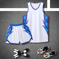 Conjunto de Camiseta y Pantalones Cortos de Baloncesto Personalizados, Sin Mangas, de una Sola Capa, de Poliéster, de Secado Rápido, Transpirable, para Hombres y Jóvenes, Uniforme de Torneo