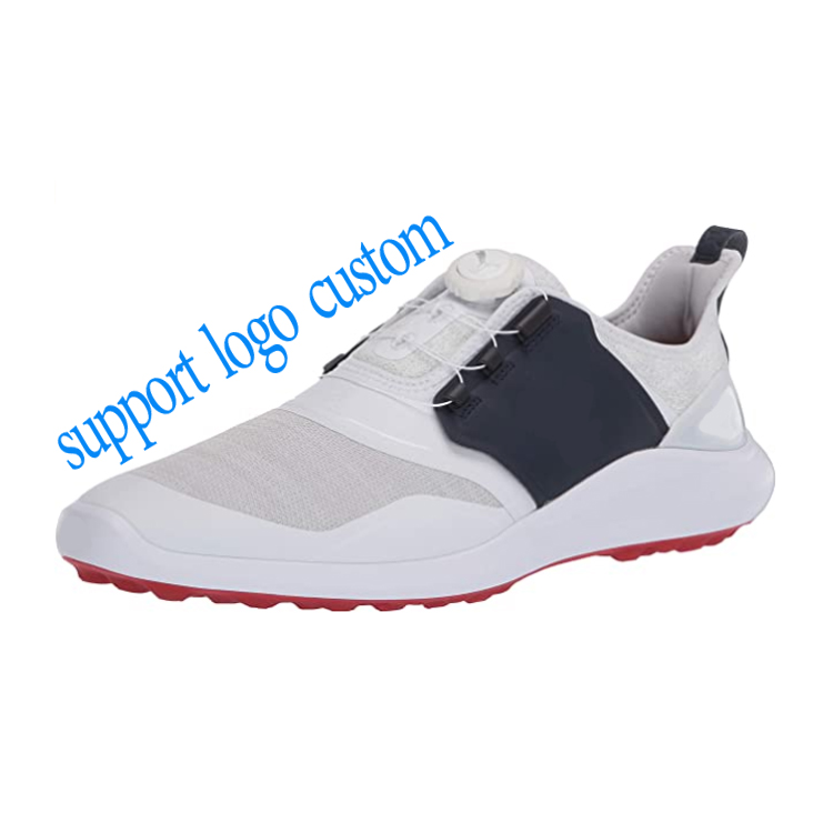 New Models Luxury Oem Custom Leather Handmade Rubber Ladies Mens Golf Shoes 2021