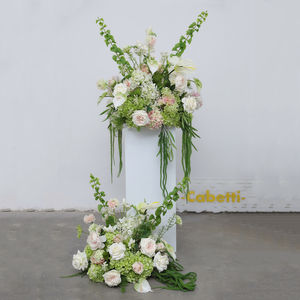 ترتيبات زهور فاخرة للزفاف، باقة زهور اصطناعية من الهيدرانجيا، كرة زهور لتزيين طاولات حفلات الزفاف والمناسبات - Product Image 4