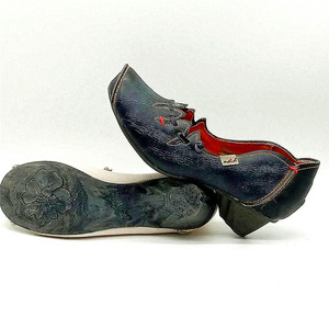 2022 arrivo estate nero ballerine in pelle traspirante <span class=keywords><strong>da</strong></span> donna leggero morbido rotondo Slip on Flats ballerine personalizzate - Product Image 2