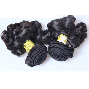 Extensions de cheveux humains 100% naturels, tissage bouclé rebondissant, 1 pièce, lot de cheveux courts Funmi bouclés, style de cheveux bouclés, 100g, livraison gratuite - Product Image 3