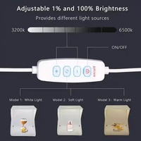 Boîte à Lumière LED Pliable Portable pour Photographie Studio Photo Boîte à Lumière Luminosité pour Appareil Photo Dslr Prise de Vue de Table