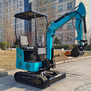 Mini-excavatrice sur chenilles de 12 tonnes avec système de surveillance à distance pour la construction et le déneigement - Product Image 2