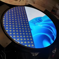 Affichage rond LED numérique Vivi Indoor P4 pour magasin de détail de centre commercial et affichage de bienvenue avec fonction graphique d'animation