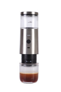 Automatic <b>Mini</b> Portable Espresso Coffee Maker Handpress Household and Car Use Machine Mg731d11 Portable Coffee Maker - Product Image 5