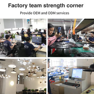 Ventilador de Techo Negro con Luz LED, Aspas Invisibles, Venta Directa de Fábrica en Zhongshan, Fabricantes de Lámparas de Ventilador, Gran Éxito de Ventas - Product Image 6