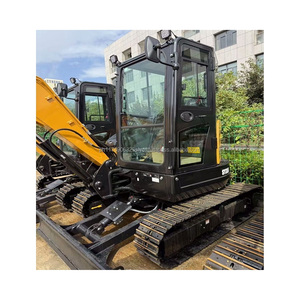 รถขุดขนาดเล็ก SANY SY35U รุ่นใหม่ล่าสุด แบบ Zero Tail Swing พร้อมเกียร์บ็อกซ์ประสิทธิภาพสูง ปั๊ม แบริ่ง สำหรับงานก่อสร้าง รับประกันระยะยาว - Product Image 3