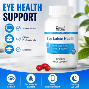Complément de Lutéine pour les Yeux : Vitamine Oculaire Personnalisée, 60 Gélules Molles, Soulage Irritations, Sécheresse et Démangeaisons Oculaires chez l'Adulte - Product Image 4