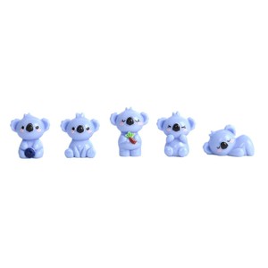 จี้เรซิ่นรูปโคอาล่าการ์ตูน 3 มิติ DIY ของตกแต่งโต๊ะทำงาน เครื่องประดับแฟชั่น ของขวัญสำหรับทุกเพศ - Product Image 5