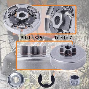 Tambour d'<span class=keywords><strong>embrayage</strong></span> de tronçonneuse .325 pour Stihl MS261 MS261C MS271 MS271C MS291 MS291C #   1121 160 2051, 1141 640 2001 - Product Image 5
