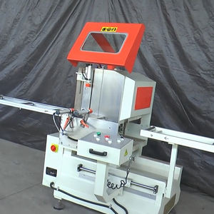 Fabriek Direct Pvc Aluminium Deur Raam Productie Machine Enkele Kop Schuine Cut Zag Hot Verkoop Prijs Korting Upvc Plc Motor - Product Image 2