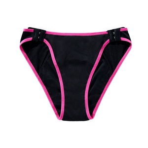 Nueva ropa interior desmontable de cintura baja de 3 capas para el período, bragas para incontinencia, bragas menstruales, bragas menstruales posparto - Product Image 5