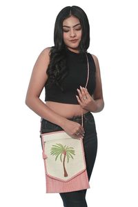 Bolso estampado a mano que ofrece un bohemio en precio al por mayor para mujer Bolso de mano de alta calidad hecho a mano para mujer Playa - Product Image 3