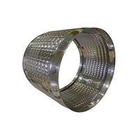 Tambour de machine à laver industriel personnalisé modèle 1220, estampage de tôle, tolérance 0,01-0,05 mm, certifié ISO9001, découpe laser