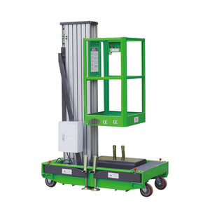 CE Certificated Factory <strong>Price</strong> 4m 6M 8M 10M Personal Lift Ladder Single Mast Electric Lifting Aluminum Alloy Man Lift Platform - Product Image 5