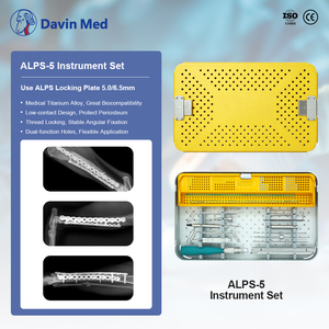Kit de placas ortopédicas veterinarias ALPS de 3,<span class=keywords><strong>2</strong></span> mm para fracturas de titanio - Product Image 2