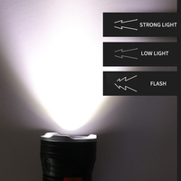 IPX8 3 Led Xhp 70 haute lumen Led lampe de poche de plongée sous-marine torche de plongée étanche lampes de poche submersibles tactiques