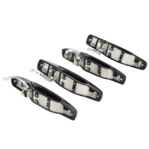 Jeu de <span class=keywords><strong>4</strong></span> poignées de porte noires avant et arrière pour Chevy GMC Tahoe Yukon Sierra 07-14 - Product Image 4