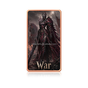 Barra di Rame Puro .999 da 1 Oz, Serie Quattro Cavalieri dell'Apocalisse (Conquista, Guerra, Fame, Morte), con Stampa UV, per Collezione - Product Image 4