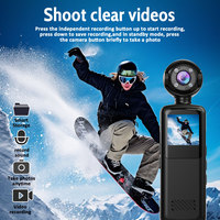 Caméras vidéo numériques pour sports d'action, 1080P HD, photographie, vlogging, enregistrement multimédia, transmission Wifi professionnelle rotative