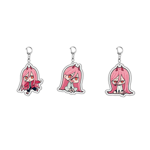 Custom <b>Anime</b> Cartoon Fashionable Acrylic <b>Keychain</b> Pendant Creative Campus Small Pendant with UV Printing Irregular Shape - Product Image 4