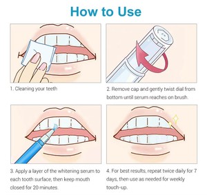 Bolígrafos de Plástico para Blanqueamiento Dental Natural Anynow con Logotipo Personalizado para Blanquear los Dientes para Uso Diario en Adultos - Product Image 6