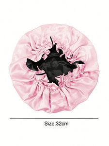 Gorros y Pañuelos Personalizados con Logotipo Mommy Me, Gorro de Satén para Niñas y Mujeres, Ajustable para Cabello Rizado Natural - Product Image 3