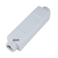 Extender poe étanche extérieur 10/100mbps 1in 1 out 30watts pour système d'accessoires de vidéosurveillance