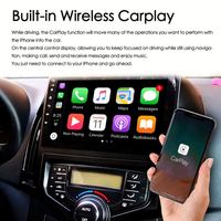 8+128 Go Android 13 Commande vocale IA CarPlay sans fil Tableau de bord USB pour I30 2006-2011 Lecteur multimédia vidéo GPS Navigation