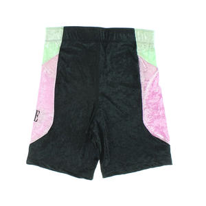 Shorts de vélo actifs en velours pour femme, vêtements de sport, taille XS, couleurs noir/rose/menthe - Product Image 1